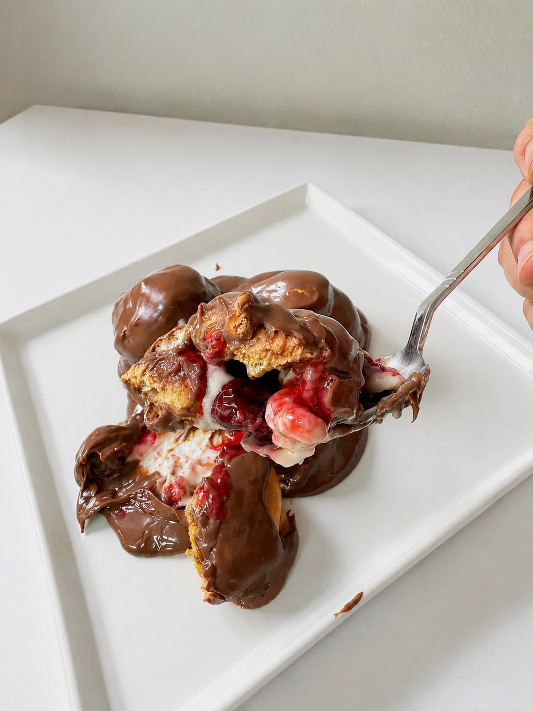 Vişneli Profiterol
